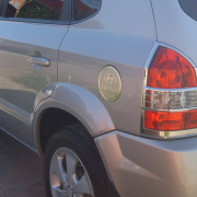 Хром на люк бензобака для Hyundai Tucson (2004 - 2014)