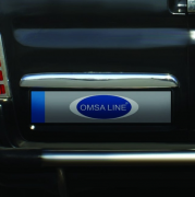 Хромированная накладка над номерным знаком для Citroen Berlingo (1996 - 2008)