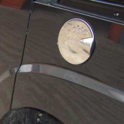 Хром на люк бензобака для Fiat Doblo (2001 - 2009)