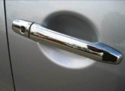 Хром накладки на ручки дверей для Mitsubishi Outlander (2003 - 2006)