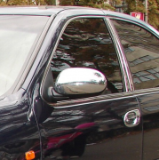Хром накладки на зеркала для Nissan Maxima QX A33 (2000 - 2005)