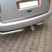 Накладка на задний бампер для Volkswagen Caddy (2004 - 2010)