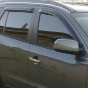 Дефлекторы дверных окон (ветровики) для Hyundai Santa Fe (2006 - 2012)
