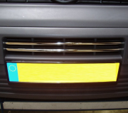 Накладки на решетку бампера для Volkswagen Transporter T5 (2004 - 2009)