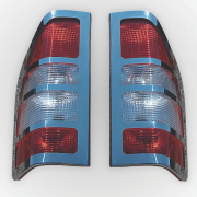Хром накладки на задние фонари для Mercedes Sprinter (2000 - 2006)