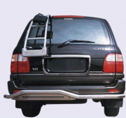 Защитная дуга заднего бампера для Toyota Land Cruiser 100 (98 - 2006)