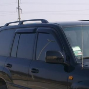 Дефлекторы боковых окон (ветровички) для Toyota Land Cruiser 100 (98 - 2006)