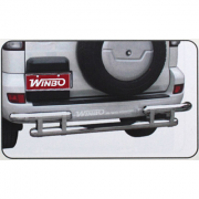 Защита заднего бампера для Toyota Prado 120 (2003 - 2008)