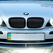 Решетка радиатора (темная) для BMW 5-серия E39 (95 - 2003)