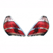 Хром задних фонарей для Toyota RAV4 (2006 - 2012)