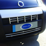 Накладки на передний бампер для Fiat Fiorino (2008 - ...)