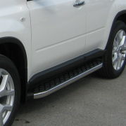 Боковые пороги для Nissan X-Trail T31 (2007 - 2014)