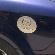 Хром на лючок бензобака для Mazda 6 (2002 - 2007)