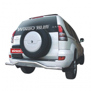 Защитная дуга заднего бампера для Toyota Prado 120 (2003 - 2008)