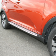 Пороги, стиль BMW для Kia Sportage III (2010 - 2015)