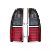 Задние диодные фонари (темные) для Toyota Prado 90 (1996 - 2002)
