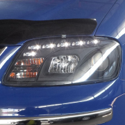 Передние фары (темные) для Volkswagen Caddy (2004 - 2010)