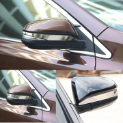 Хром окантовки зеркал для Toyota RAV4 (2013 - ...)
