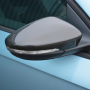 Накладки на зеркала (карбон) для Volkswagen Passat B7 (2010 - 2015)