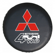 Чехол запаски для Mitsubishi Pajero 4 (2007 - ...)