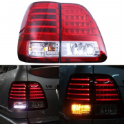 Задние фонари диодные (стиль Lexus) для Toyota Land Cruiser 100 (98 - 2006)