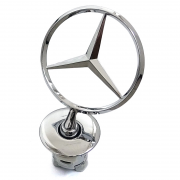Прицел эмблема капота, логотип на ножке для Mercedes W221 (2007 - ...)
