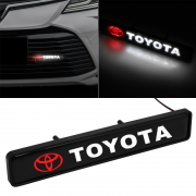 Эмблема неон в решетку радиатора или бампера для Toyota Prado 150 (2009 - 2017)