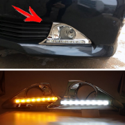 Крышки с указателем поворота и ходовыми огнями LED DRL для Toyota Camry 50 (2012 - ...)