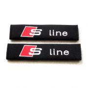 Подкладки для ремней безопасности S-Line для Audi A4 (2004 - 2007)