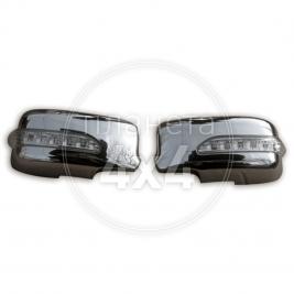 Хром накладки на зеркала с повторителями поворотников Mitsubishi Lancer IХ (2003 - 2006)