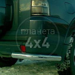 Углы заднего бампера Mitsubishi Pajero 4 (2007 - ...)