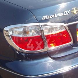 Хром на задние фонари Nissan Maxima QX A33 (2000 - 2005)