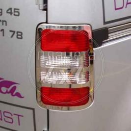 Хром накладки на задние фонари Volkswagen Caddy (2004 - 2010)
