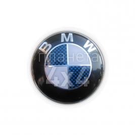 Эмблема BMW (синий карбон) BMW 5-серия E39 (95 - 2003)