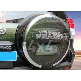 Наклейка на чехол запасного колеса Toyota Prado 120 (2003 - 2008)