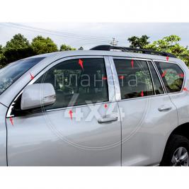 Хром пакет на окна Toyota Prado 150 (2009 - 2017)