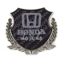 Эмблема герб карбон Honda
