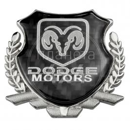 Эмблема герб карбон Dodge