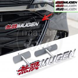 Эмблема шильдик Mugen в решетку радиатора Honda