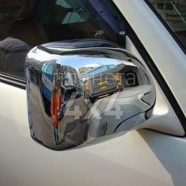 Хромированные накладки на зеркала Toyota Land Cruiser 100 (98 - 2006)